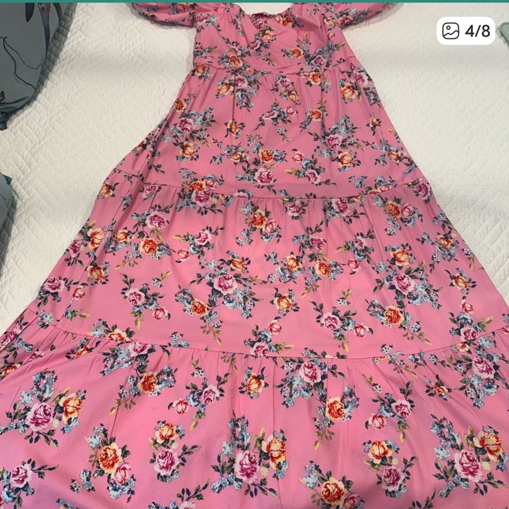 Buddy Love Pink Floral Maxi Dress - Picture 4 of 6